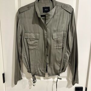 RAILS ROWAN JACKET in SAGE